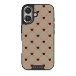 Love Letter - iPhone 16 Plus Case, Elite Dark (MagSafe) / Silver