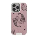 Pisces - iPhone 16 Pro Case, Elite Light (MagSafe) / Silver / Pink
