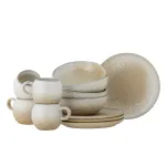 Bloomingville Hommikus&ouml;&ouml;gikomplekt Paula, beež, 12 tk., 82060941