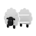 Bloomingville Raamaturiiul Dolly, valge, 82063664