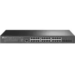 TP-Link JetStream TL-SG3428XPP-M2 hallatav L2+ 2,5G Ethernet (100/1000/2500) v&otilde;rgukommutaator, mis toetab PoE-d, 1U, must