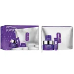 CLINIQUE_SET &bdquo;Face + Neck Lift Routine Smart Clinical Repair&ldquo; n&auml;o- ja kaelapiirkonna pinguldav kreem 50 ml + kortsudevastane seerum 10 ml + silmakontuuri kortsudevastane kreem 5 ml + kosmeetikakott