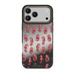 Coral Reef - iPhone 17 Pro Max Case, Elite Mirror Dark (MagSafe) / Gold
