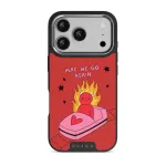 Buckle Up - iPhone 17 Pro Case, Elite Dark (MagSafe) / Silver
