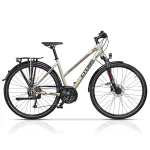 Naiste jalgratas CROSS Travel Trek 28" suurus 19" (48 cm) (pruun)