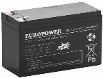 AGM battery EUROPOWER EPL series 12V 7.2Ah T1