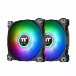 FanPure Duo 12 ARGB Sync 2Pack Black