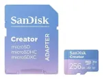 "CARD SanDisk Creator MicroSD 256GB"