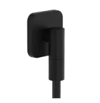 Hansgrohe FixFit Fine Q seina&uuml;henduse liitmik, mattmust, 28884670