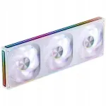 Jonsbo ZA-420W PWM ventilaator, ARGB - 3 tk. 140 mm, valge