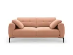 Velvet Sofa, "Lazio", 3 Seats, 191x102x86 Made in Europe
