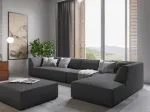 Pouf, "Siena", 1 Seat, 93x93x40 Made in Europe