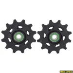 K&auml;igukasti osa SRAM PULLEY KIT RED XPLR AXS (sisaldab 12T &uuml;lemist ja 12T alumist keraamilist rihmaratta, 12,5 mm ja 12,8 mm titaanist rihmaratta kruvisid, rasv)