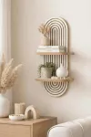 Seinariiul, Hanah Home, valge, 26 x 70 x 13