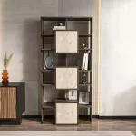 Raamaturiiul, Hanah Home, p&auml;hklipuust travertiin, 85 x 176 x 20