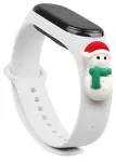 Xiaomi Mi Band 5/6 White Xmas Snowman 1
