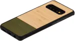 "SmartPhone Back Case Galaxy S10" Bamboo Forest Black