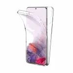 "360 Defense Protect Silicone Case Galaxy S22+" Transparent