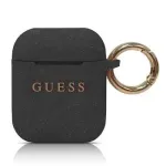 "Guaccsilglbk Silicone Case Apple Airpods" Black