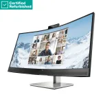 Monitor &ndash; HP E34m G4 34-tolline kumer WQHD konverentsimonitor, uuendatud, must