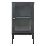 Vitriinkapp Dalby, 35 x 38 x 70 cm, Must