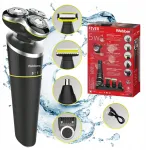 &bdquo;Webber&ldquo; meeste habemeajaja &bdquo;Webber FIVER SXG500&ldquo; &ndash; 5-in-1 habeme- ja ninaskarvade trimmer &bdquo;Wet&Dry&ldquo; koos USB-ga