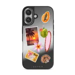 Sun Chaser - iPhone 16 Case, Elite Mirror Dark (MagSafe) / Silver