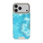 Ocean Waves - Blue iPhone 17 Pro Max Case, Elite Light (MagSafe) / Silver