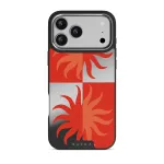 Sunkissed - iPhone 17 Pro Max Case, Elite Mirror Dark (MagSafe) / Silver