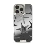 Midnight Ocean - iPhone 16 Pro Case, Elite Mirror Light (MagSafe) / Silver