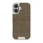 Favorite Coat - Plaid iPhone 16 Case, Elite Light (MagSafe) / Silver