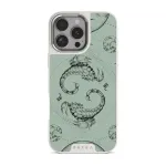 Scorpio - iPhone 16 Pro Case, Elite Light (MagSafe) / Silver / Turquoise