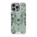 Aquarius - iPhone 16 Pro Case, Elite Light (MagSafe) / Silver / Turquoise