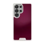 Dark Cherry - Samsung Galaxy S25 Ultra Case, Elite Light (Magnetic) / Silver