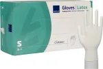 ABENA LATEKSO puudrita kindad, suurus S, 100 tk/pakk