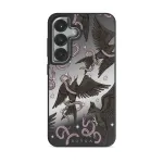 Song Unbroken - Samsung Galaxy S25 Case, Elite Mirror Dark (Magnetic) / Silver