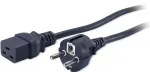 Power Cord, C19 to CEE/7 Schuko, 2.5m