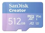 "CARD SanDisk Creator MicroSD 512GB"