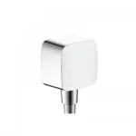 Hansgrohe PuraVida &ndash; Fixfit seinakinnitus tagasivooluventiili ja kuulliitmikuga, kroomitud 27414000