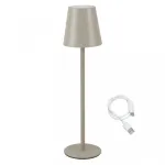 Beper AURA P207ILI205 laetav laualamp LED-valgustiga, 3 W, 3 valgustusrežiimi, USB