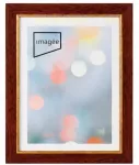 Raam 21x30 med VF2314 Lyrica bordo kuldse viimistlusega | 28 mm