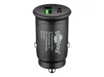 Goobay 59521 27 W Power Delivery Dual-USB Auto Fast Charger USB-C PD