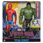 SPIDER-MAN Brand New Day Titan m&auml;ngufiguuride 2-pakk