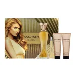 SET PARIS HILTON Gold Rush EDP spray 100ml + BODY LOTION 90ml + SHOWER GEL 90ml + MINIATURA EDP spray 10ml