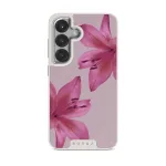 Fragile Beauty - Samsung Galaxy S25 Case, Elite Light (Magnetic) / Silver
