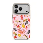 Bajo El Sol - iPhone 17 Pro Case, Elite Light (MagSafe) / Silver