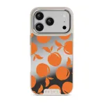 Peach Fuzz - iPhone 17 Pro Case, Elite Mirror Light (MagSafe) / Silver