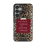 Nothing Changes - Samsung Galaxy S25 Plus Case, Elite Dark (Magnetic) / Silver
