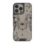 Aquarius - iPhone 16 Pro Case, Elite Dark (MagSafe) / Silver / Nude