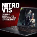 15,6-tolline Nitro V15 i5-13420H 32 GB 512 GB SSD RTX 5050 W11 must
